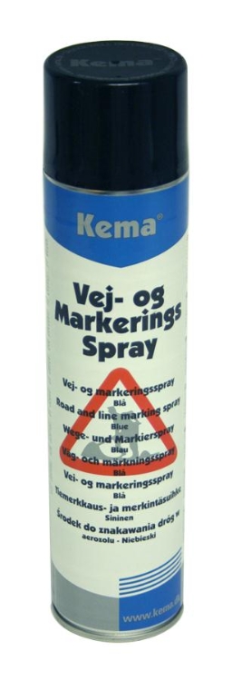 Kema Mærkespray, Blå, 600 ml