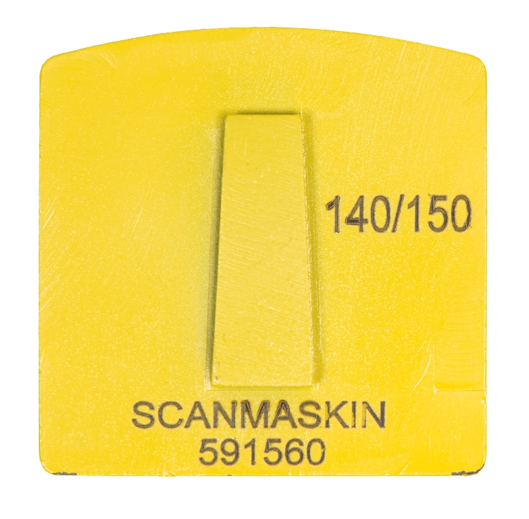 WSM Yellow, 12 mm, #140/150, Double