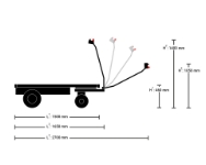 Ravendo EL Transportvogn TW1500 Easy Move