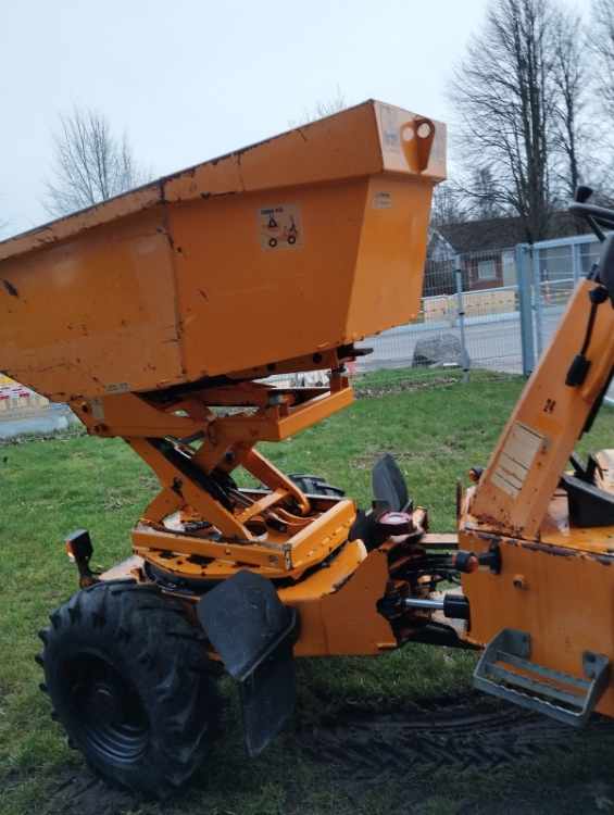 Thwaites 2 Tonne m/dr. højtip, Brugt dumper