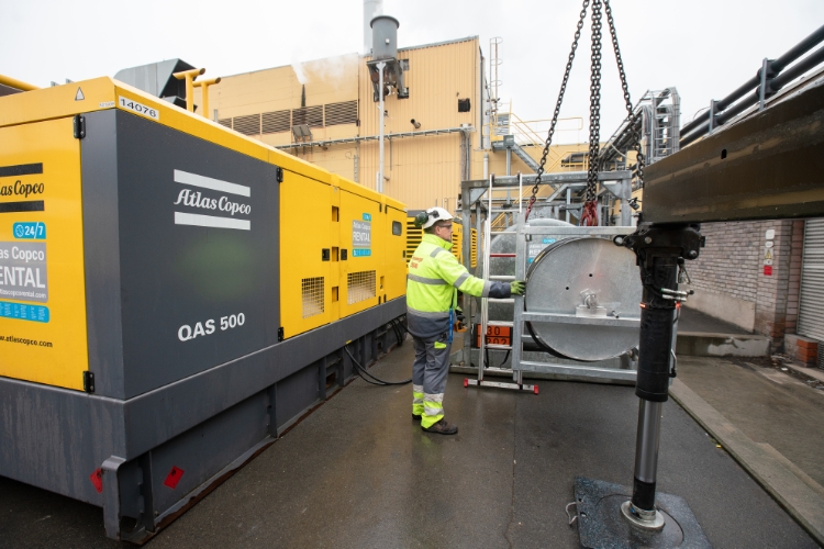 Atlas Copco QAS 500, Generator