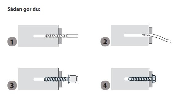 C-Bolt, 8x50 mm, 200 stk