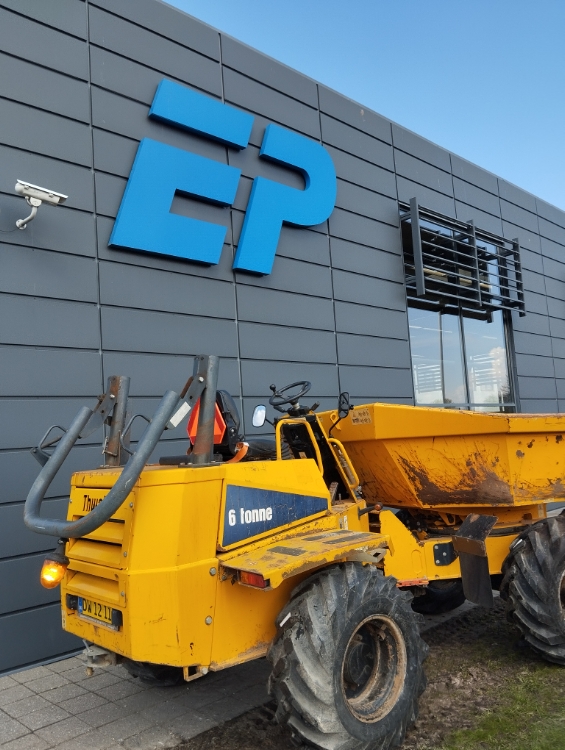 Thwaites 6 Tonne m/dr. tip, Brugt dumper