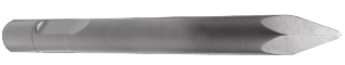 Spidsmejsel, Ø130 mm, 1100 mm