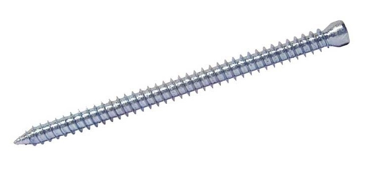 Betonskrue 7,5x182 mm, 100 stk, u/hoved