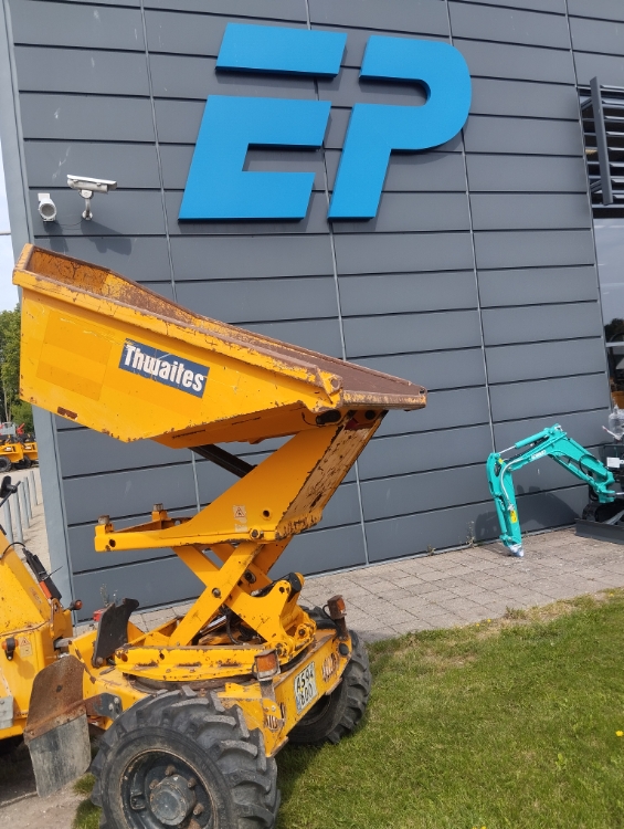 Thwaites 2 Tonne hi/sw, Brugt dumper 