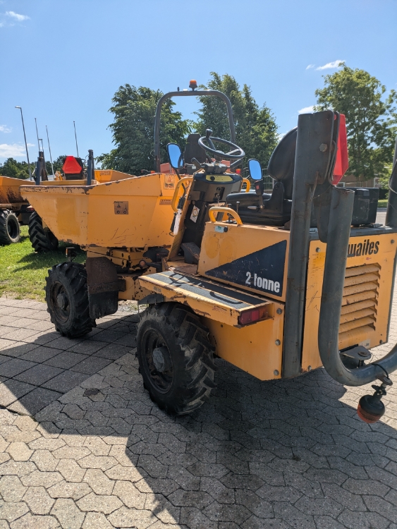 Thwaites 2 Tonne hi/sw, Brugt dumper