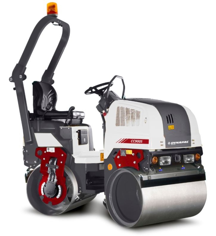 Dynapac CC900 Plus, Glatvalset Tandemtromle