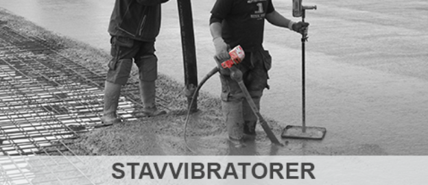 Swepac Drivhoveder, stavvibratorer, stavhoveder og slanger