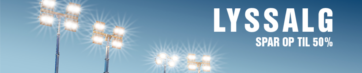 Erenfred Pedersen A/S har stort udvalg af arbejdslamper og arbejdsbelysning