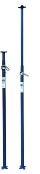 Rørstøtte 1,07-1,83m