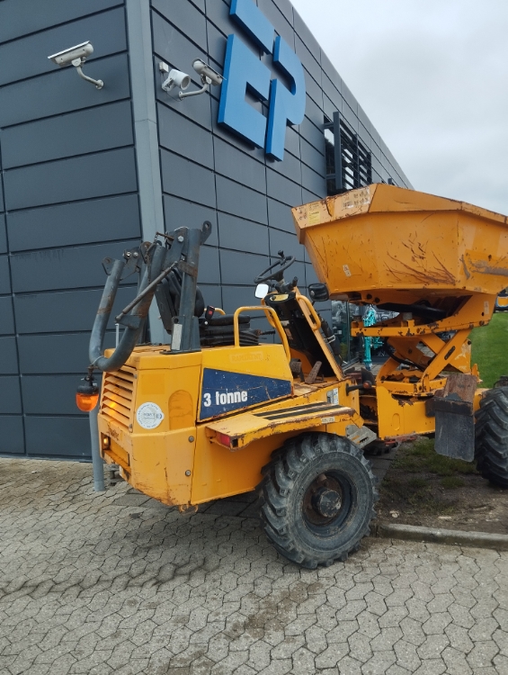 Thwaites 3 Tonne hi/sw, Brugt dumper