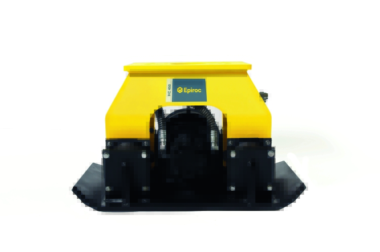 Epiroc HC450 Pladevibrator (statisk), Maskinbåren