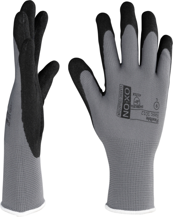 OX-ON Arbejdshandske Flexible Basic 1012 Str.11