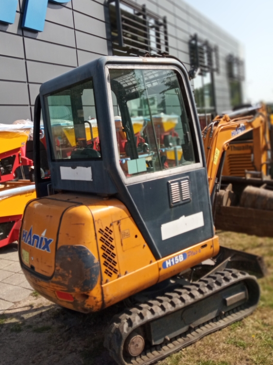 Hanix H15BPLUS-2, Brugt minigraver