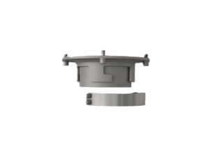 Hurtigkobling til Sugekop med lås