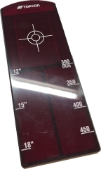 Måletavle, Lang, Rød