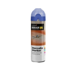 Mercalin Mærkespray, Blå Fluor, 500 ml