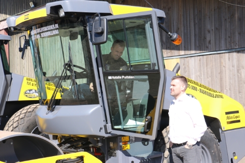 Atlas Copco / Dynapac Valsetog til Industrivejens Maskiner ApS