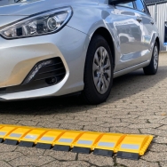 Mobilt vejbump M/gummikant 3 meter