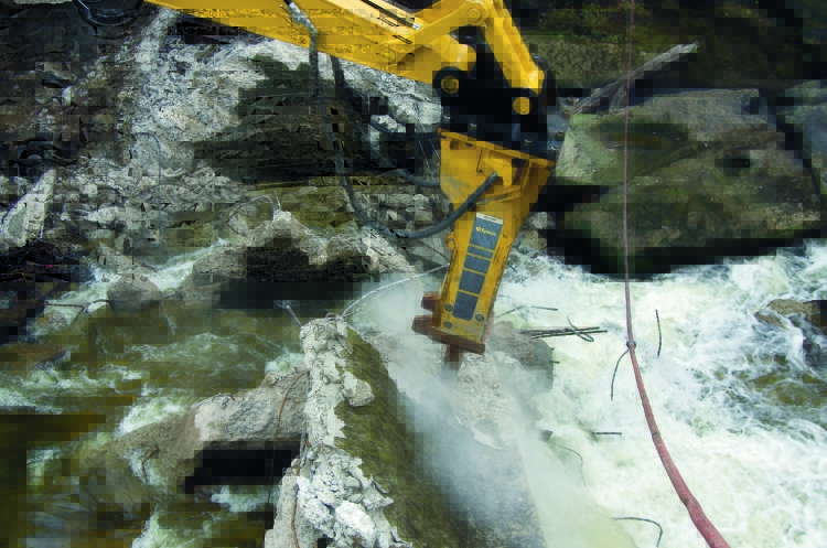 Epiroc HB3100, Hydraulikhammer