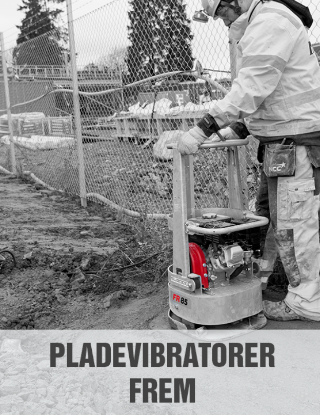 Swepac frem pladevibratorer