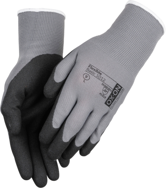 OX-ON Arbejdshandske Flexible Basic 1012 Str.10