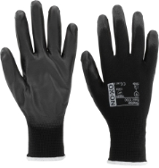 OX-ON Black Flex, Str. 10, Strikhandske