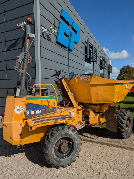 Thwaites 3 Tonne hi/sw, Brugt dumper