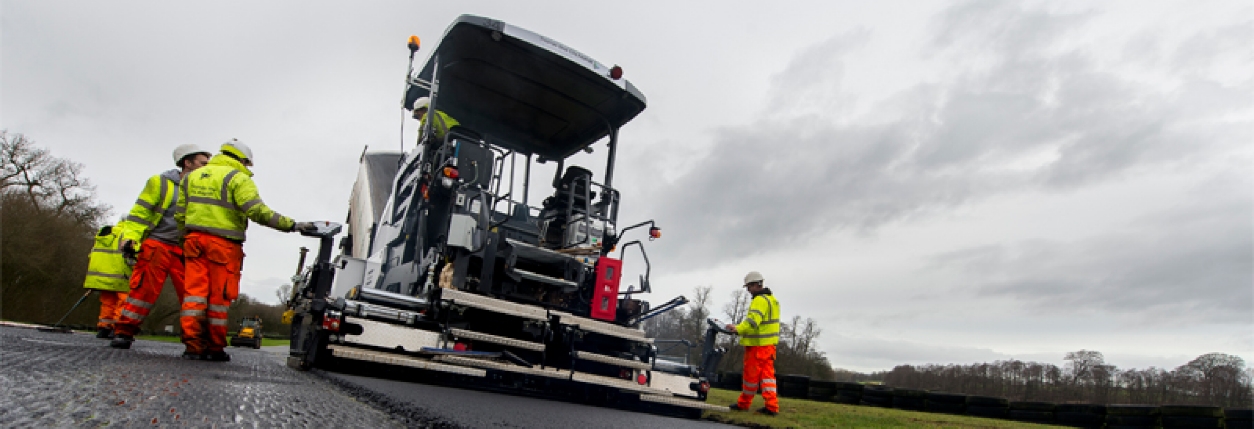Ny asfaltudlægger fra Atlas Copco