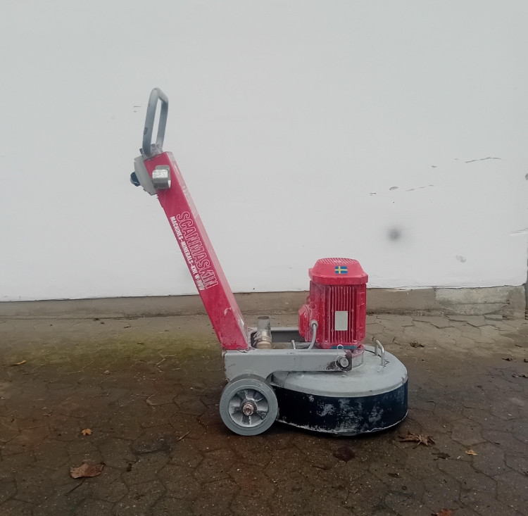 Scanmaskin 500i, Brugt slibemaskine