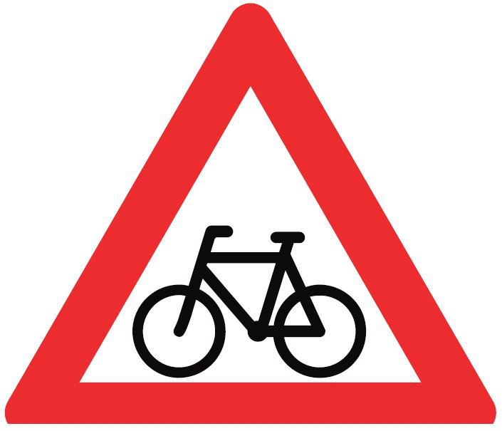 Advarselstavle A21, 70 cm