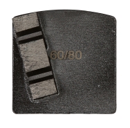 WSM Black, 8 mm, #60/80, Single