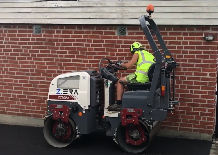 Dynapac CC900e, Batteridreven Tandemtromle