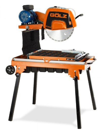 Gölz BS400, 400V, Skærebord