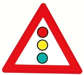 Advarselstavle A19, 70 cm