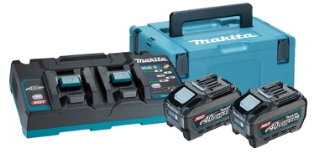 Makita Batteri og Ladepakke 2x5Ah XGT