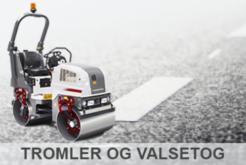 Dynapac Tromlere og Valsetog
