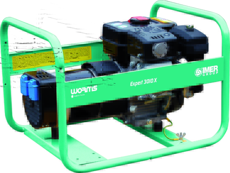 Worms 3010X, 230v, Generator