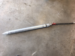 Terra TU 090 plusSK, Brugt jordraket