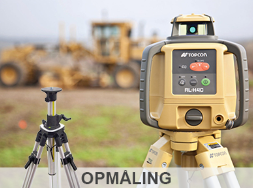 Tilbud på produkter inden for opmåling