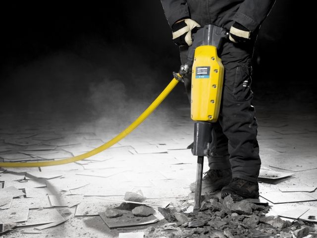 Atlas Copco RTEX, Trykluftshammer, HEX32