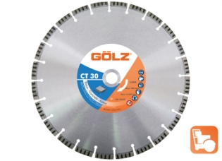 Gölz CT30, Ø450x25,4mm, Diamantskive