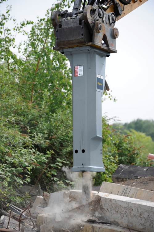 Epiroc EC 100T, Hydraulikhammer