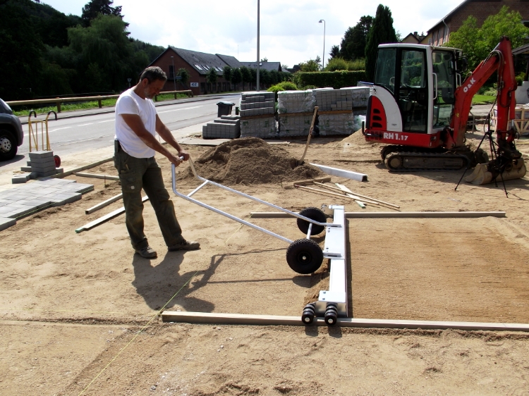 AK Planervogn m/håndtag, 800 mm