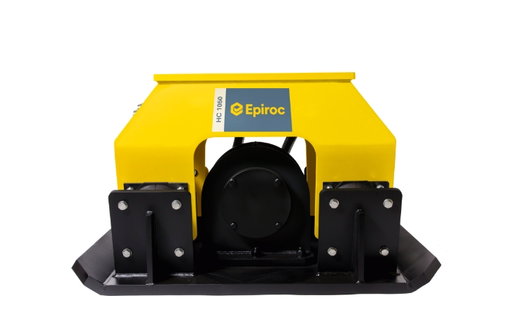 Epiroc HC1050 Pladevibrator (statisk), Maskinbåren