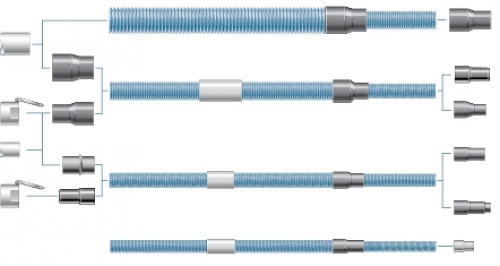 Tilslutningsmuffe, Ø17/32 mm