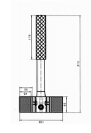 Fliserettehammer m/Gummi