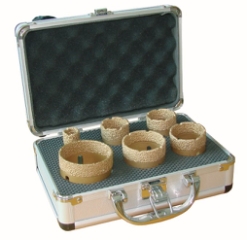 Diamanthulborsæt m/6 bor