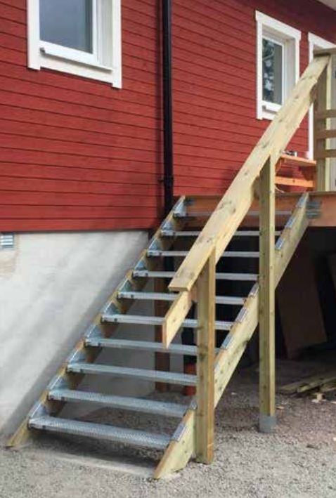 Trappetrin, 90x22 cm